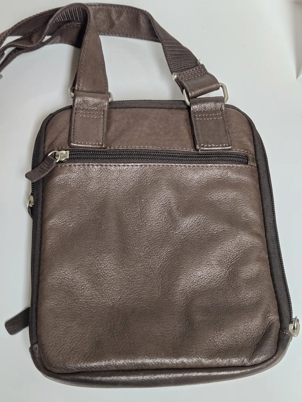 Duck's Unlimited Leather Crossbody Bag